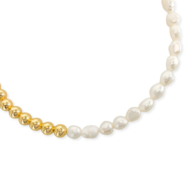 Timeless Genuine Pearl Necklace
