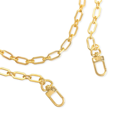 Gold Octagon Phone Chain Accessory