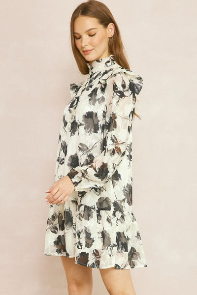 Floral Abstract Dress