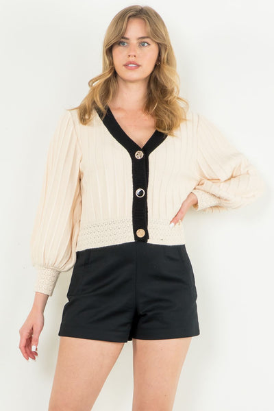 Crochet Cardigan Cream