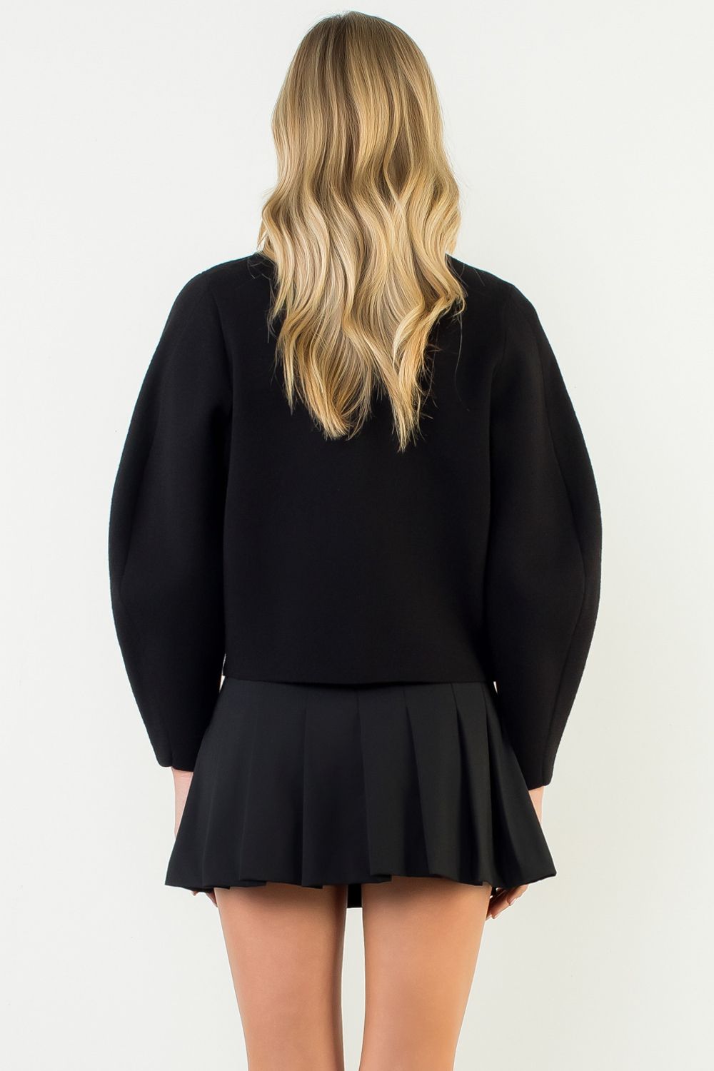 Layered Charm Cropped Cardigan