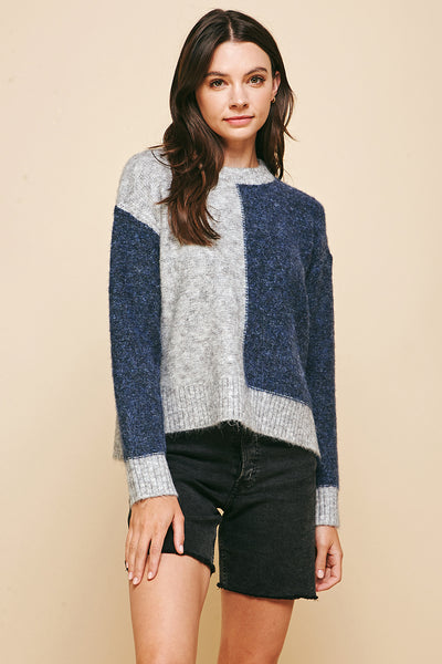 Color Block Shape-n-Shape Sweater