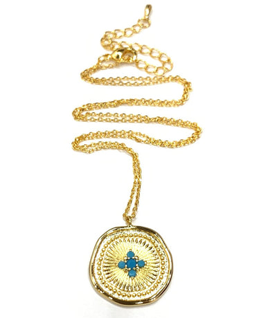 Sol Gold Pendant Necklace