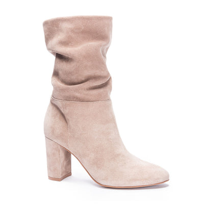 Chinese Laundry Suede Leather Kipper Bootie