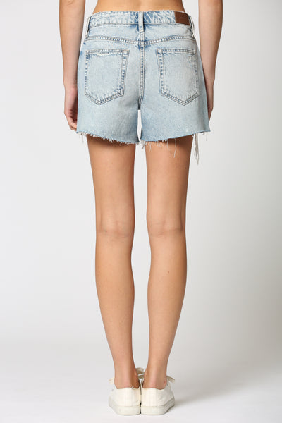 Sofie Mom Shorts with Side Slit