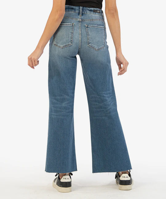 KUT from the KLOTH: Meg High Rise Wide Leg Denim