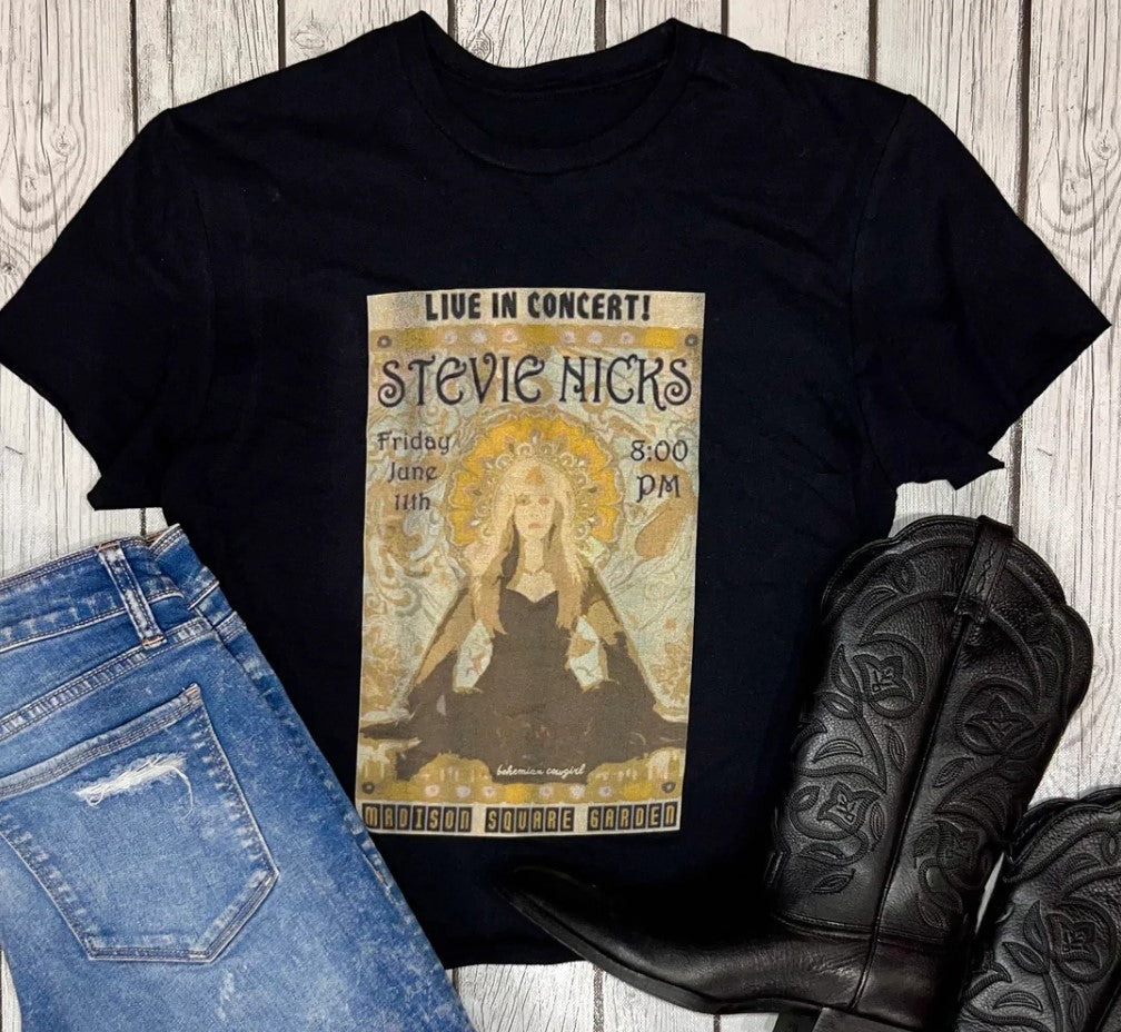 Stevie Nicks Crop Talking Tee